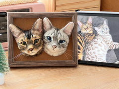 【expendited】Custom Pet Wool Felt Picture Frame